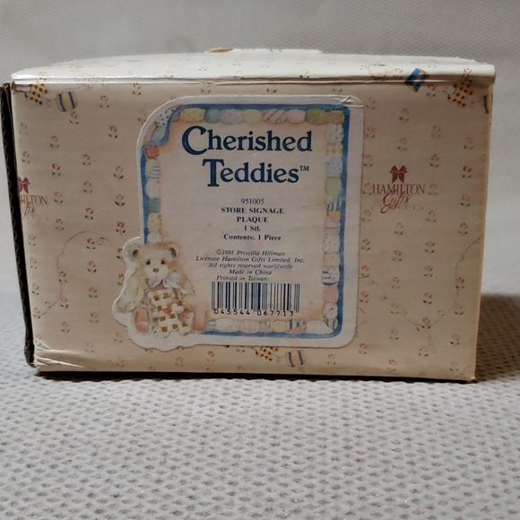 Cherished Teddies, store signage plaque - Picture 3 of 5